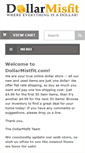 Mobile Screenshot of dollarmisfit.com